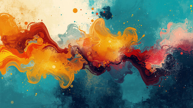 Necesito una imagen que tenga de fondo un contexto claro y preciso del tema designado, con elementos visuales precisos y estilizados, incluyendo colores suaves y vibrantes que complementen la esencia 