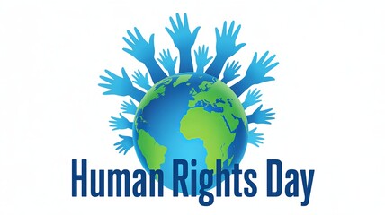 Vibrant illustration promoting equality, dignity, and justice for all people.