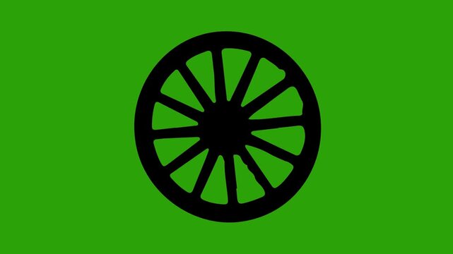 vector wheel icon