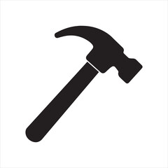 hammer tool icon vector illustration