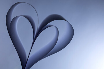 Minimalist Paper Curves Abstract Background