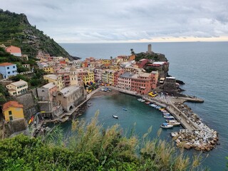 Vernazza Village in Cinque Terre National Park, Italy