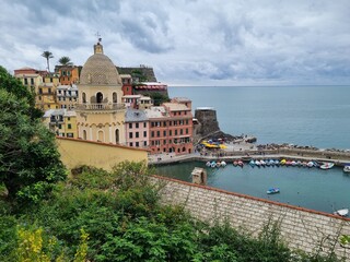 Vernazza Village in Cinque Terre National Park, Italy
