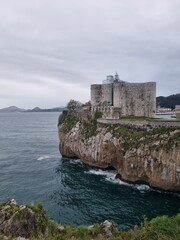 Castro Urdiales, Spain. Apse of Church of Santa Maria de la Asunci&oacute;n in Castro Urdiales. 
