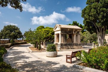 Monument to Lord Hastings, Valetta, Malta