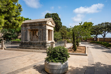 Monument to Lord Hastings, Valetta, Malta