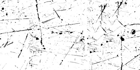 White and black ink splatter grunge dust particle and dust grain texture. grunge texture with scratches and cracks paint wall texture. dust overlay distress grain with scratch grunge urban background.