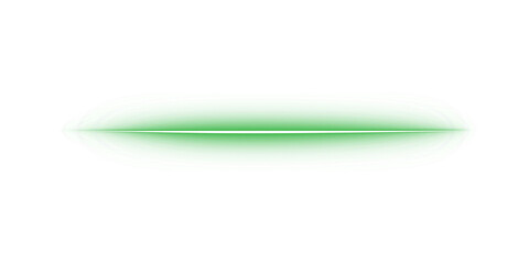 Green neon glow line. Soft horizontal divider. Highlight separator for UI and notes. Graphic element for posters and layouts