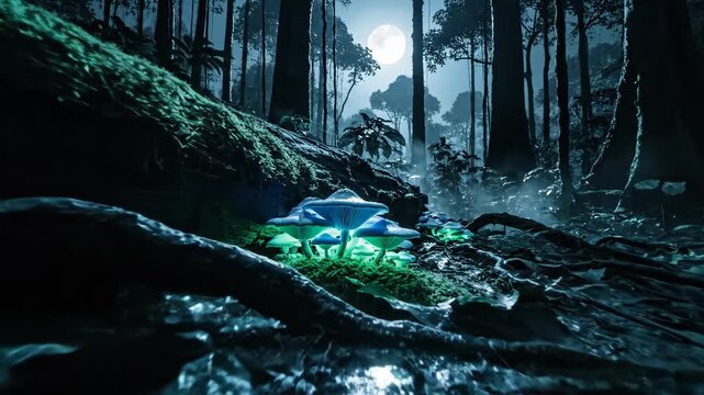 Enchanted Forest - A Mystical Journey Through the Woods.