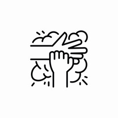 hand washing icon sign vector