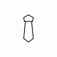 suit tie icon sign vector