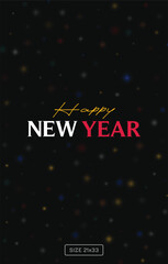 abstract fireworks illustration on black background