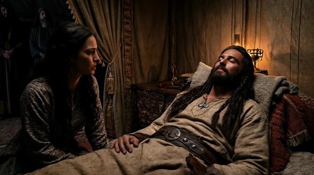 Samson and Delilah,  Love That Cut His Strength