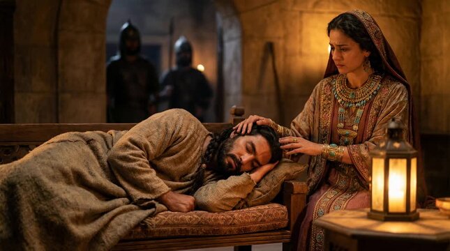 Samson and Delilah,  Love That Cut His Strength