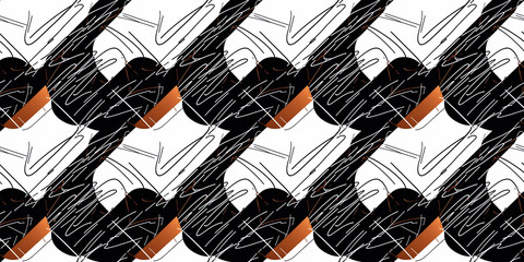 Dynamic abstract clean pattern, smooth intersecting lines, graphic style, black and white, minimalist, for modern branding, websites, art prints, fashion