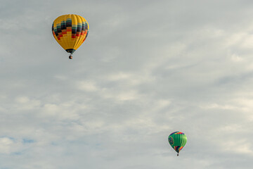 Fototapeta premium Balloons Over The Gorge