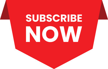 Modern Vector Subscribe Button Icon Set For Video Streaming Social Media And Website Design