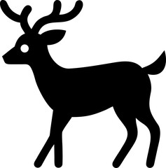 deer silhouette vector