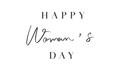 Happy woman's day 8 eight day date march month text font calligraphy hand written lettering script black color happy woman 's day female lady woman feminism woman day happy beautiful romantic spring 