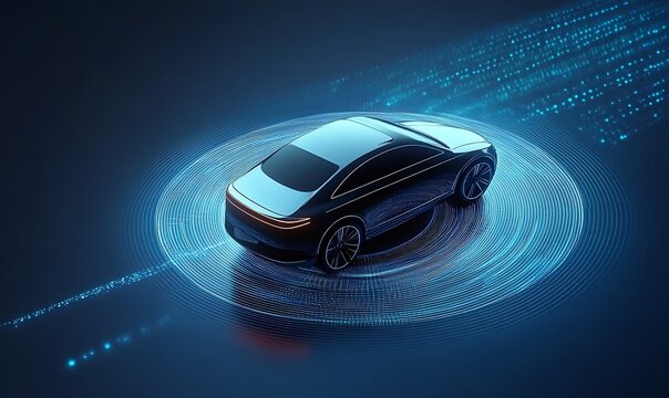 Autonomous vehicle technology of future and futuristic car design innovation