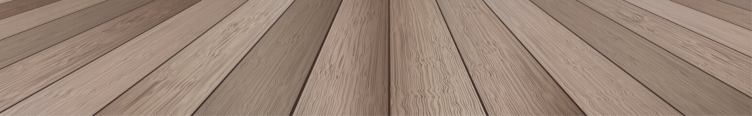 Obraz premium Light brown wooden floor with visible grain patterns and subtle variations in tone.