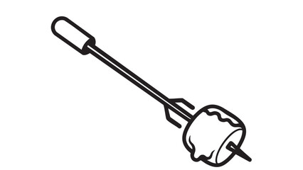 Fototapeta premium Illustration of a Drill Bit on a White Background