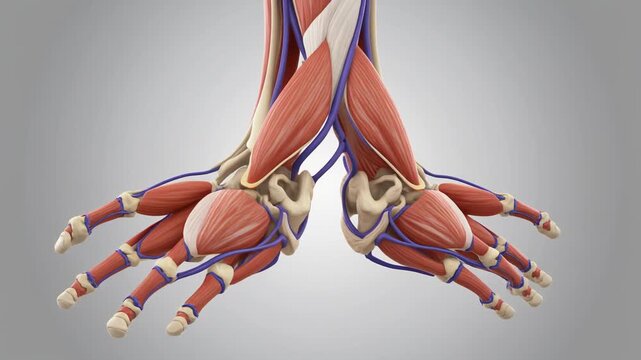 Detailed Anatomy of Human Flexor Digitorum Superficialis Tendons in the Wrist and Hand