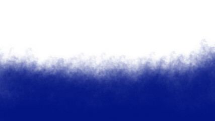Abstract Blue smoke Watercolor Paint Background with Fading Gradient
