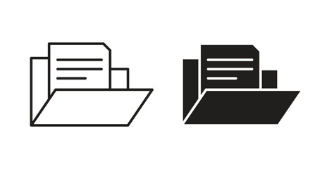 File icons pack. icon for web design isolated on white background