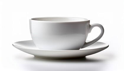 Obraz premium White Cup On White Background