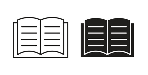 User guide icons pack. icon for web design isolated on white background