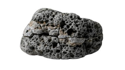 Pumice Stone Isolated on White Background