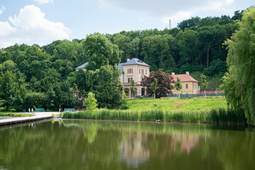 Obraz premium Stromovka park in Prague, Czech Republic