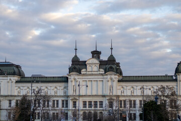the building of the city of the old town