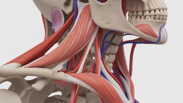 Human Biceps Brachii Anatomy - Long Head Tendon Medical Animation