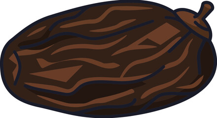 Dried Date Fruit Background Sweet Ramadan Dessert Middle Eastern Food