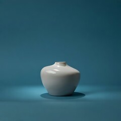 blue background, abstract wall studio room, can be used to present your product