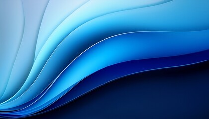 Blue Gradient Abstract Background Graphic Element For Print And Design