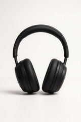 Sleek black headphones, perfect for immersive audio experiences. A symbol of modern design and personal sound enjoyment. #audio #headphones