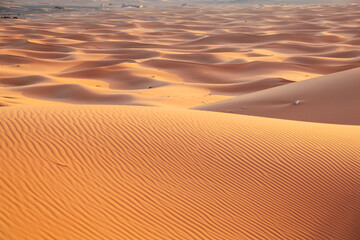 Camels Caravan and People in the Sahara Desert Photo, Merzouga Morocco