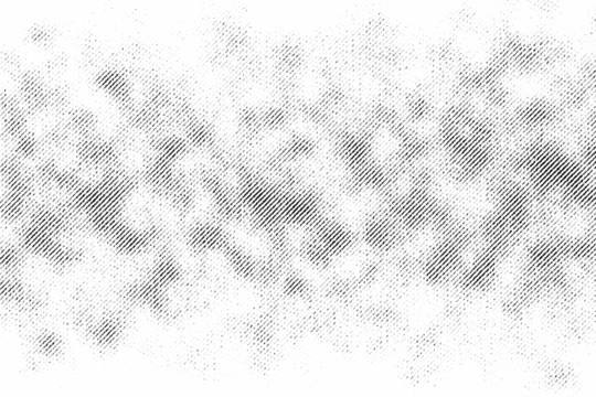 Macro of diagonal halftone dashes forming a central cloudy strip, black on transparent PNG, like a band of mist or smoke in monochrome.