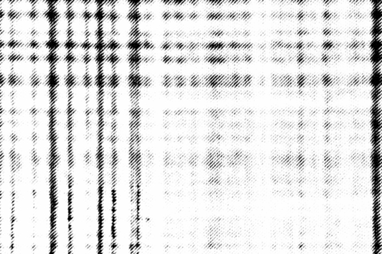 Macro halftone of vertical bands and soft grid shading, black printed pattern isolated on transparent background. - Powered by Adobe