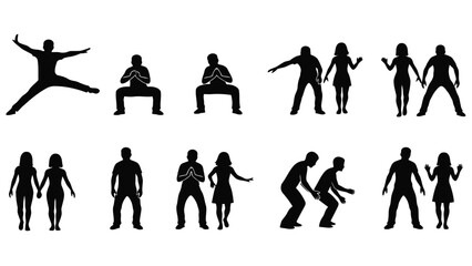 Hop Dance Step Icon Vector Illustration | Simple Dance Footwork Symbol | Step-by-Step Hop Movement Graphic