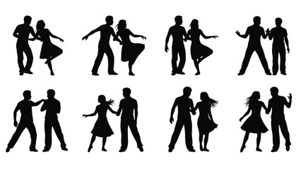 Hop Dance Step Icon Vector Illustration | Simple Dance Footwork Symbol | Step-by-Step Hop Movement Graphic