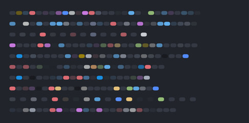 Colorful DNA Sequencing Genetic Code