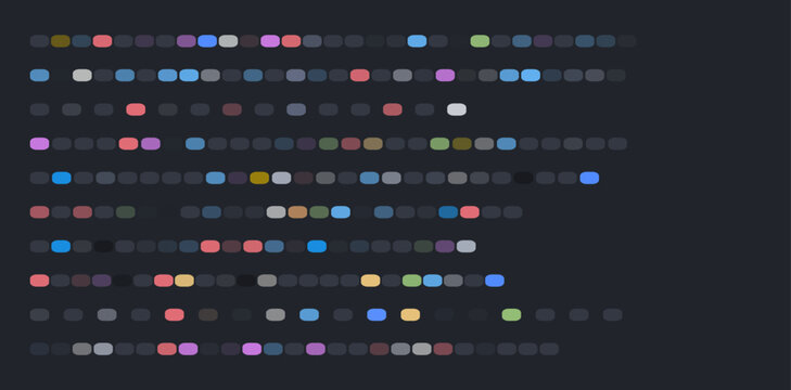 Colorful DNA Sequencing Genetic Code