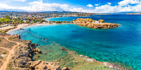 Iguana, Agii Apostoli and Yannis Cove Beach in Chania, Crete, Greece