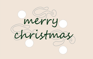 Merry Christmas vector illustration of an abstract background