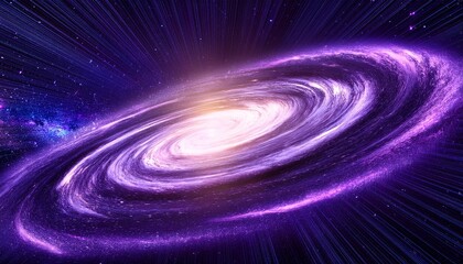 Vast Galaxy Background With Swirling Stars Nebulae And Deep Purples Creating A Cosmic And Awe Inspiring Look