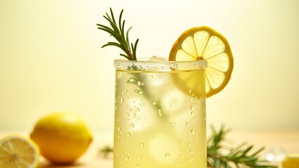 Rosemary Lemonade with Splash and Crisp Citrus Tones